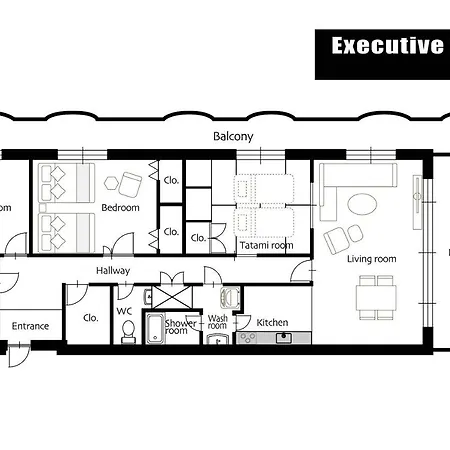 Ouchi Hotel Suite Temma Hiroshima Exterior photo